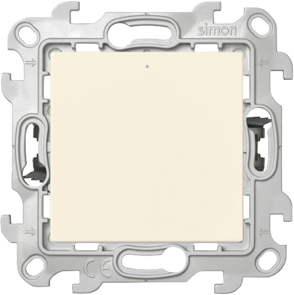 Выключатель одноклавишный Simon SIMON 24 HARMONIE с подсветкой, 2500 Вт, слоновая кость, 2420204-031
