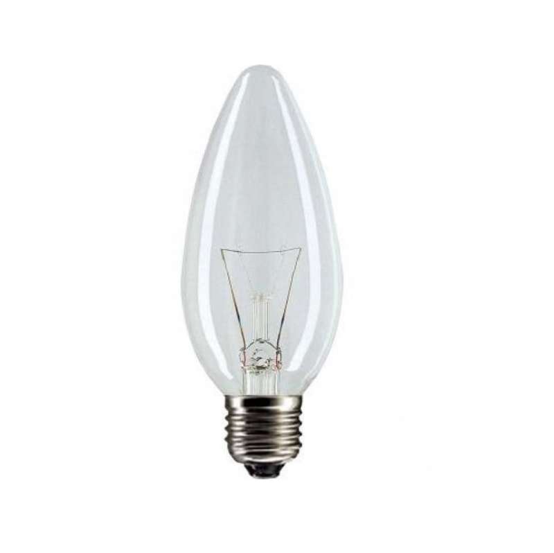 Лампа накаливания Stan 40Вт E27 230В B35 CL 1CT/10X10 Philips 921492044218