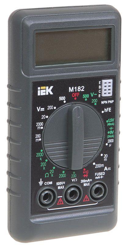 Мультиметр цифровой Compact M182 IEK TMD-1S-182